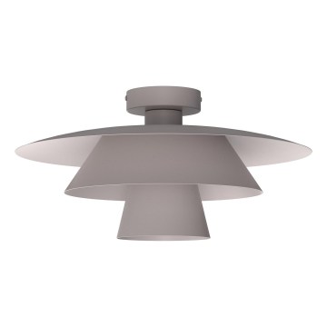 Loftlampe PLATO 1xE27/15W/230V Ø 32 cm cremefarvet
