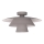 Loftlampe PLATO 1xE27/15W/230V Ø 32 cm cremefarvet