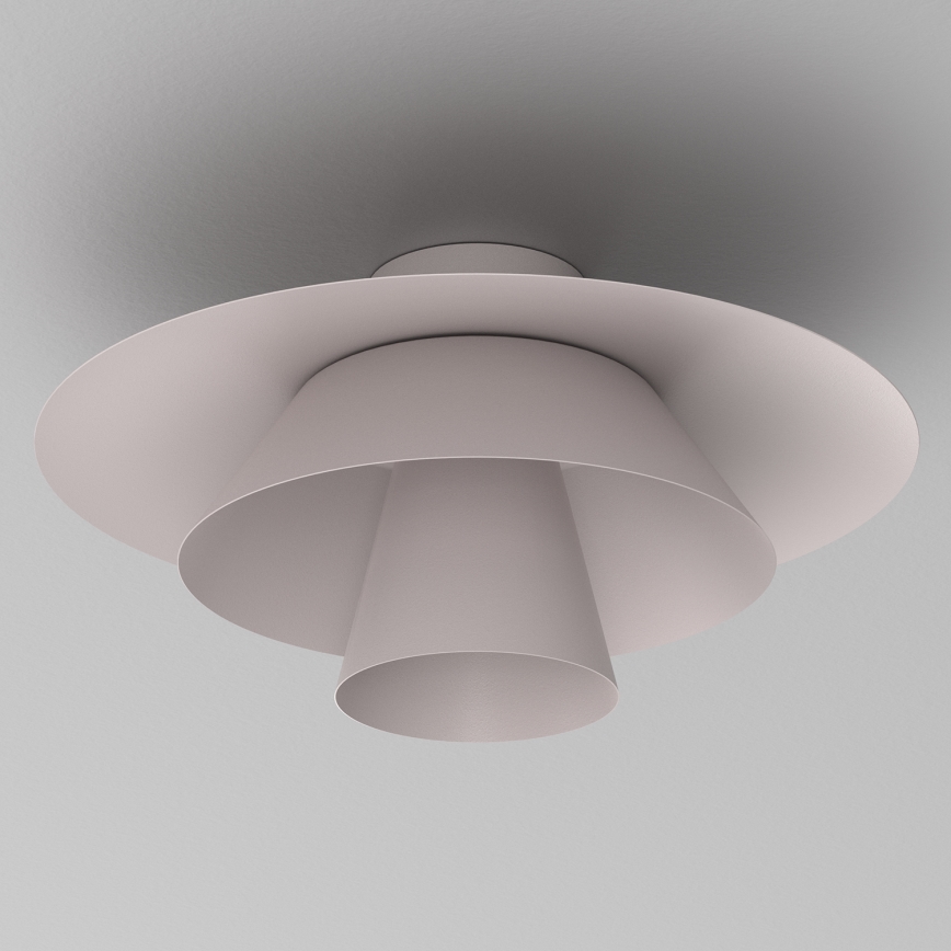 Loftlampe PLATO 1xE27/15W/230V Ø 32 cm cremefarvet