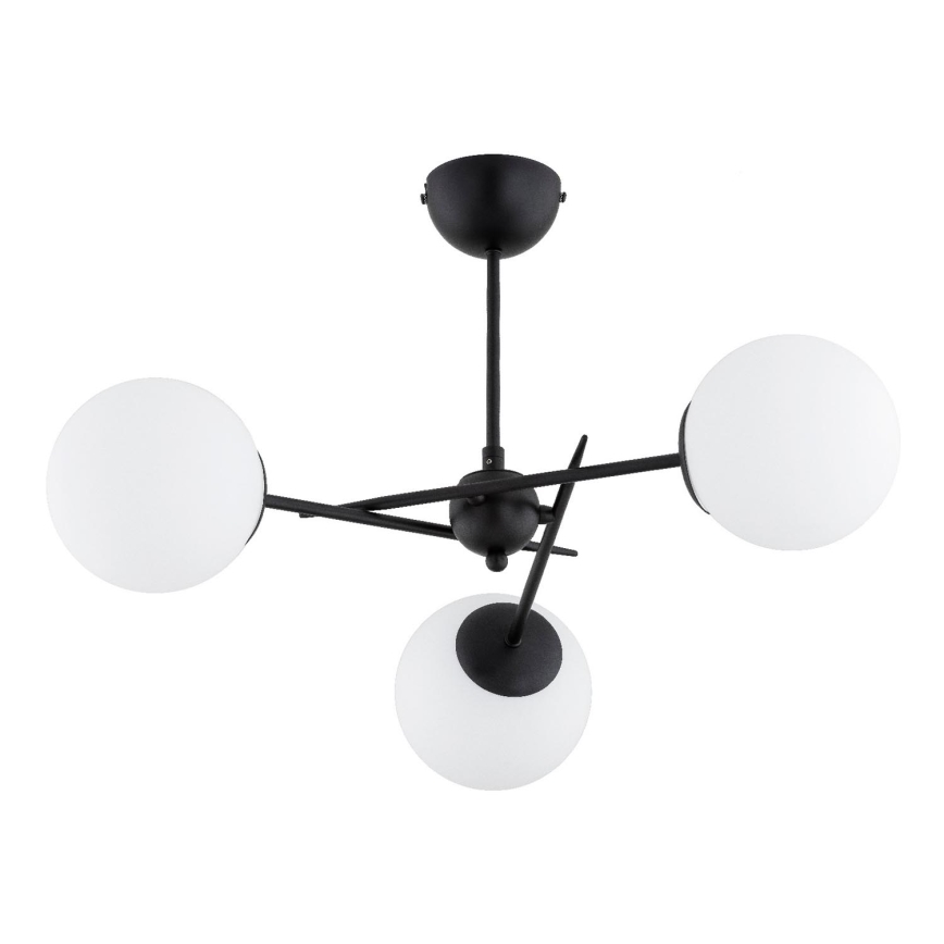 Loftlampe PRIMERY 3xE14/10W/230V sort