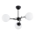Loftlampe PRIMERY 3xE14/10W/230V sort