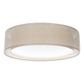 Loftlampe PURO 2xE27/40W/230V, diameter 50 cm, beige