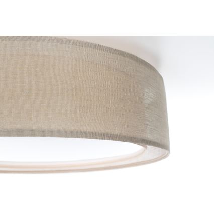 Loftlampe PURO 2xE27/40W/230V, diameter 50 cm, beige