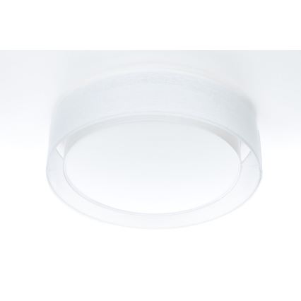 Loftlampe PURO 2xE27/40W/230V Ø 50 cm hvid