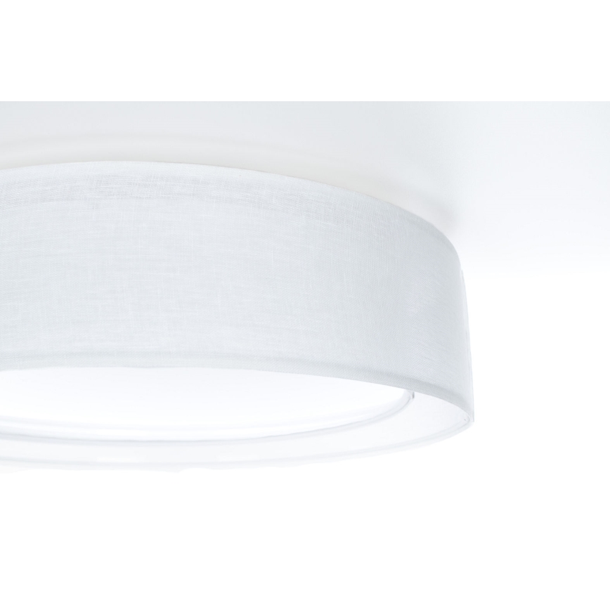 Loftlampe PURO 2xE27/40W/230V Ø 50 cm hvid