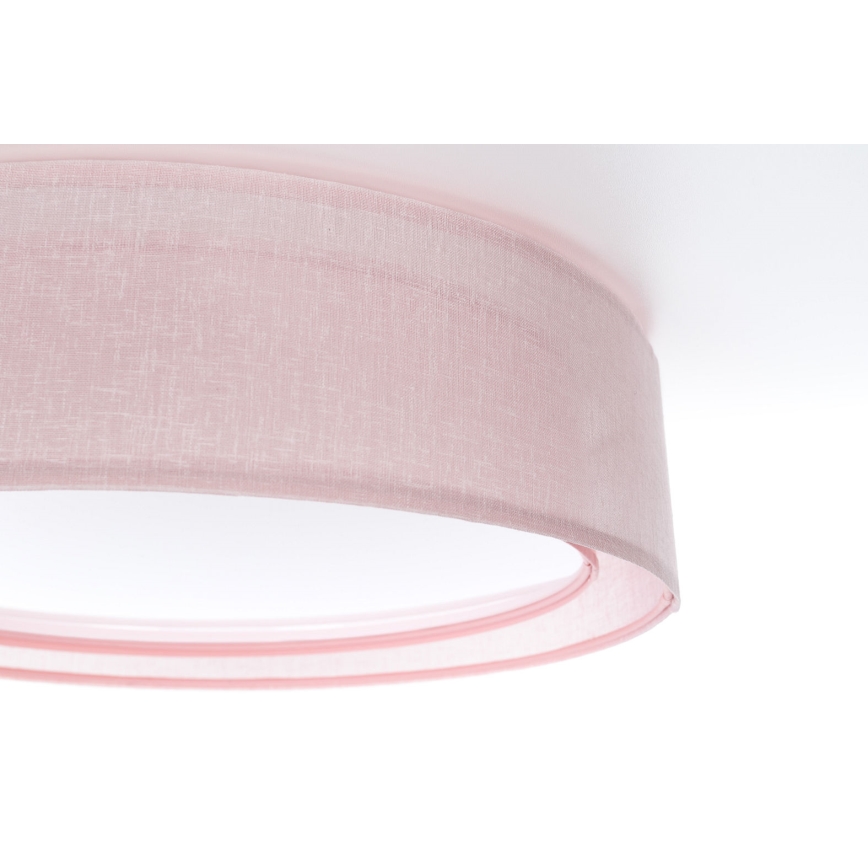 Loftlampe PURO 2xE27/40W/230V Ø 50 cm rosa