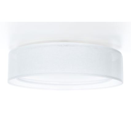 Loftlampe PURO 2xE27/40W/230V Ø 60 cm hvid