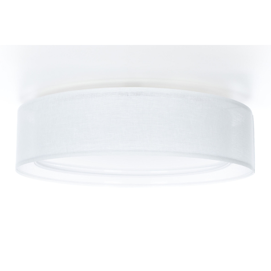 Loftlampe PURO 2xE27/40W/230V Ø 60 cm hvid