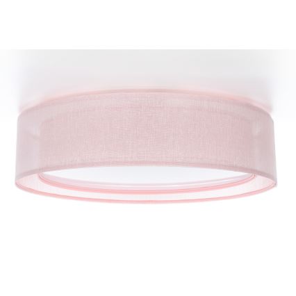 Loftlampe PURO 2xE27/40W/230V Ø 60 cm rosa