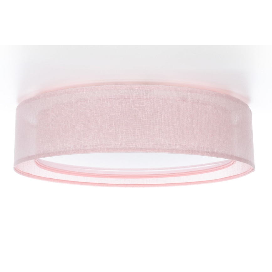 Loftlampe PURO 2xE27/40W/230V Ø 60 cm rosa