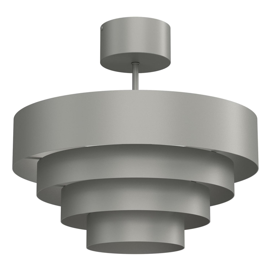 Loftlampe RINGS 1xE27/15W/230V grå
