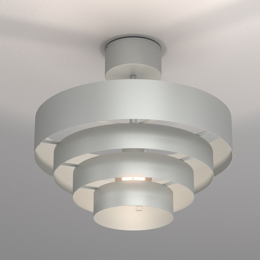 Loftlampe RINGS 1xE27/15W/230V skinnende krom