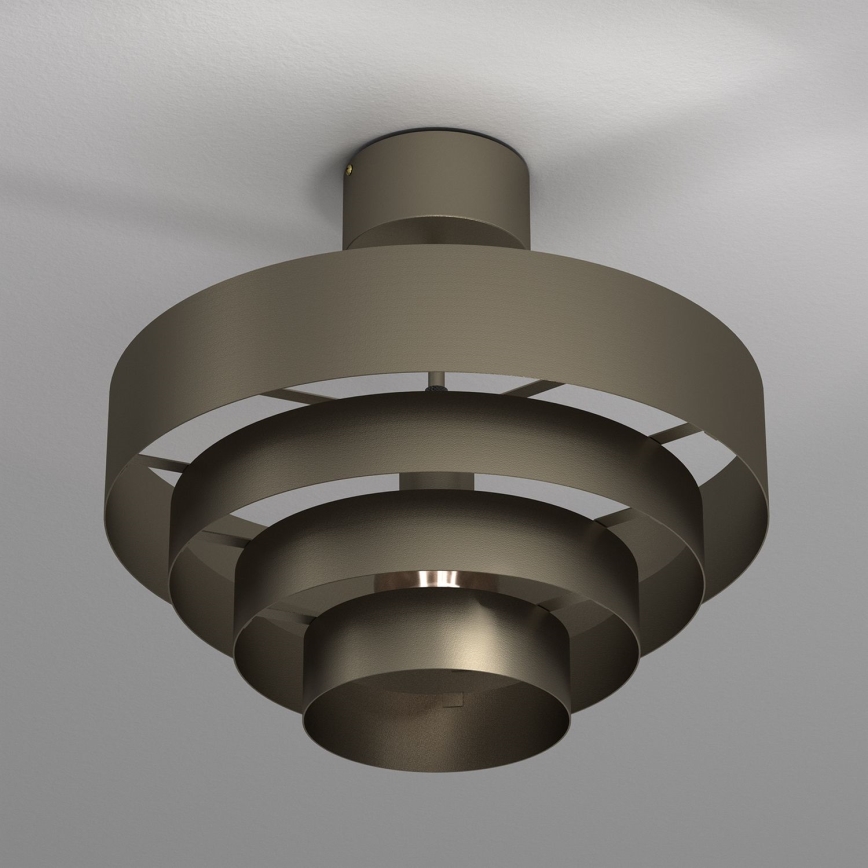 Loftlampe RINGS 1xE27/15W/230V messing