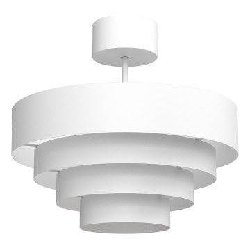 Loftlampe RINGS 2xE27/15W/230V hvid