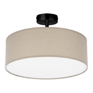 Loftlampe RONDO 4xE27/15W/230V diam. 40 cm beige