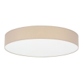 Loftlampe RONDO 4xE27/15W/230V diam. 61 cm beige