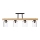 Loftlampe RUSTIC RADIANCE 4xE27/60W/230V
