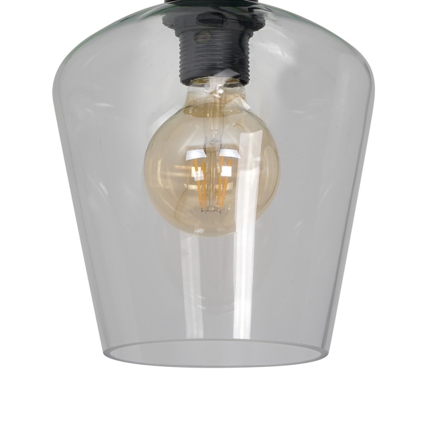 Loftlampe SANTIAGO 1xE27/60W/230V transparent
