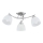 Loftlampe SEVA 3xE27/15W/230V skinnende krom