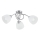 Loftlampe SEYLA 3xE27/60W/230V skinnende krom/hvid