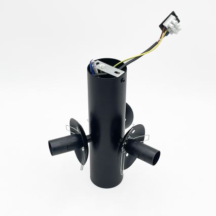 Loftlampe SFERIO 3xE14/5W/230V sort/klar