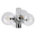 Loftlampe SFERIO 4xE14/5W/230V blank krom/klart glas