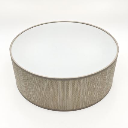 Loftlampe SIRJA 1xE27/15W/230V Ø 35 cm beige