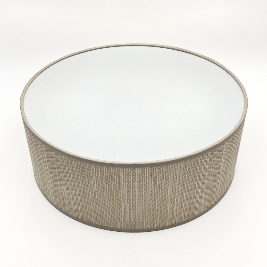 Loftlampe SIRJA 1xE27/15W/230V Ø 35 cm beige