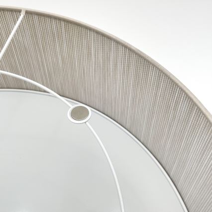 Loftlampe SIRJA 1xE27/15W/230V Ø 35 cm beige