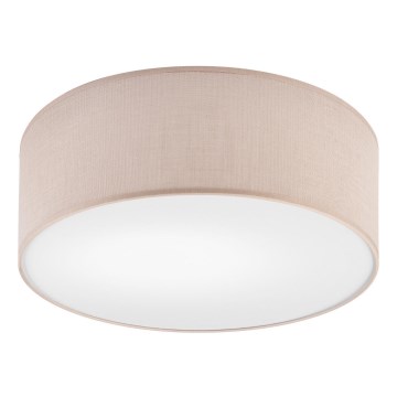 Loftlampe SIRJA 1xE27/60W/230V diam. 35 cm beige