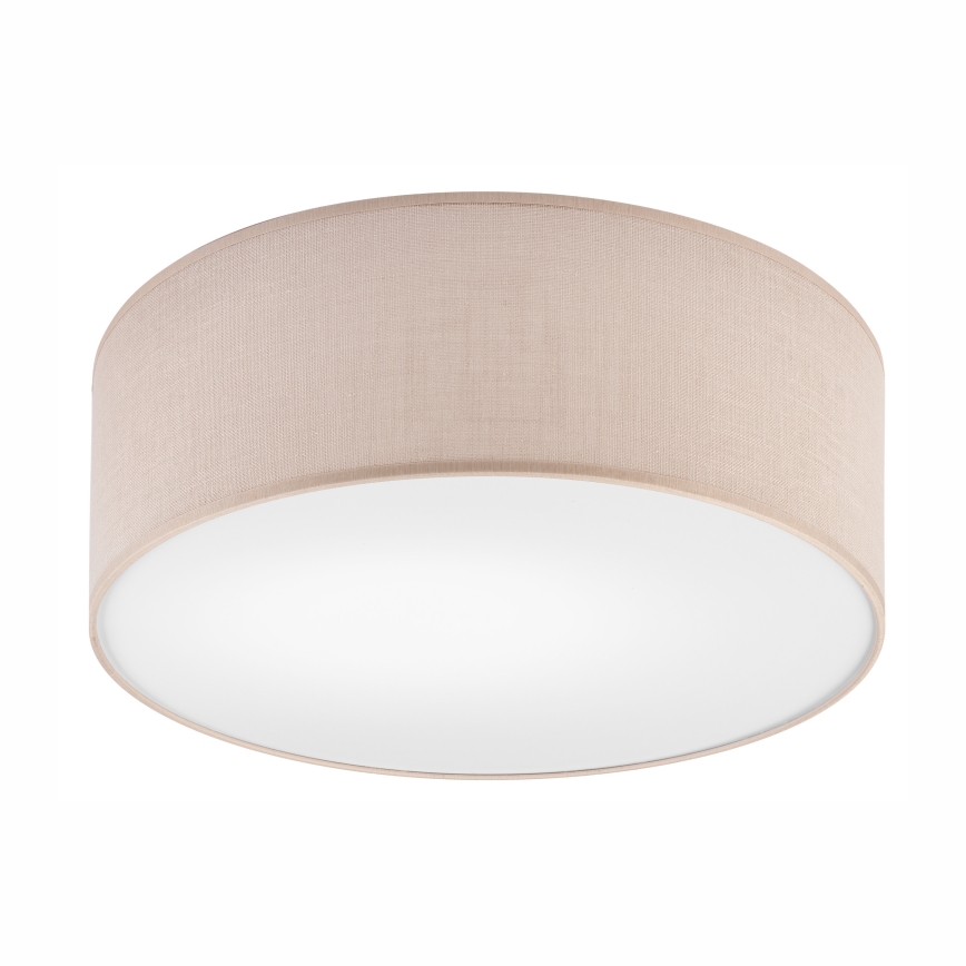 Loftlampe SIRJA 1xE27/60W/230V diam. 35 cm beige