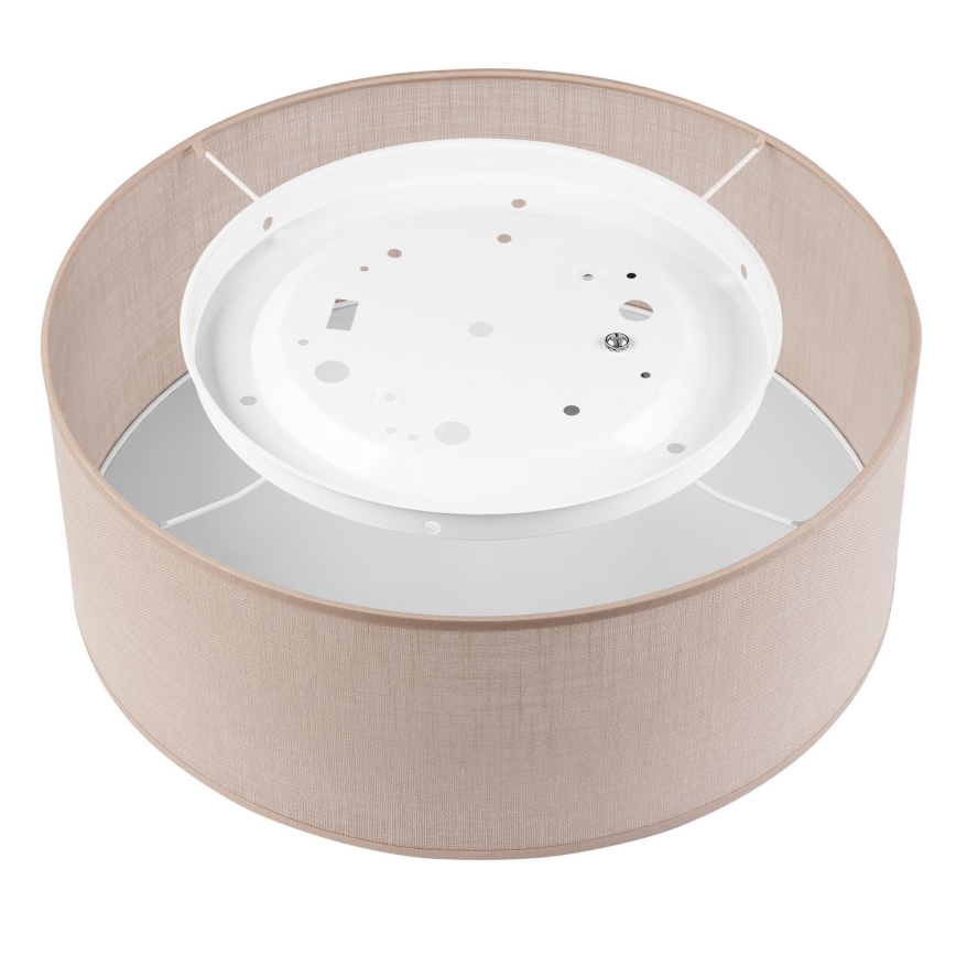 Loftlampe SIRJA 1xE27/60W/230V diam. 35 cm beige