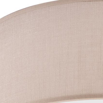 Loftlampe SIRJA 2xE27/15W/230V Ø 45 cm beige