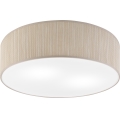 Loftlampe SIRJA 2xE27/15W/230V, Ø 45 cm, beige