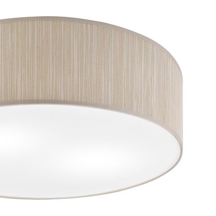 Loftlampe SIRJA 2xE27/15W/230V, Ø 45 cm, beige