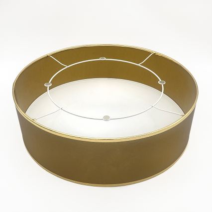 Loftlampe SIRJA 2xE27/15W/230V Ø 45 cm brun/guld