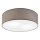 Loftlampe SIRJA 2xE27/15W/230V Ø 45 cm brun