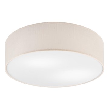 Loftlampe SIRJA 2xE27/15W/230V Ø 45 cm cremefarvet