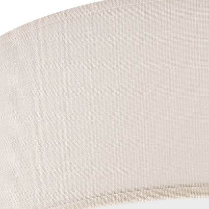 Loftlampe SIRJA 2xE27/15W/230V Ø 45 cm cremefarvet