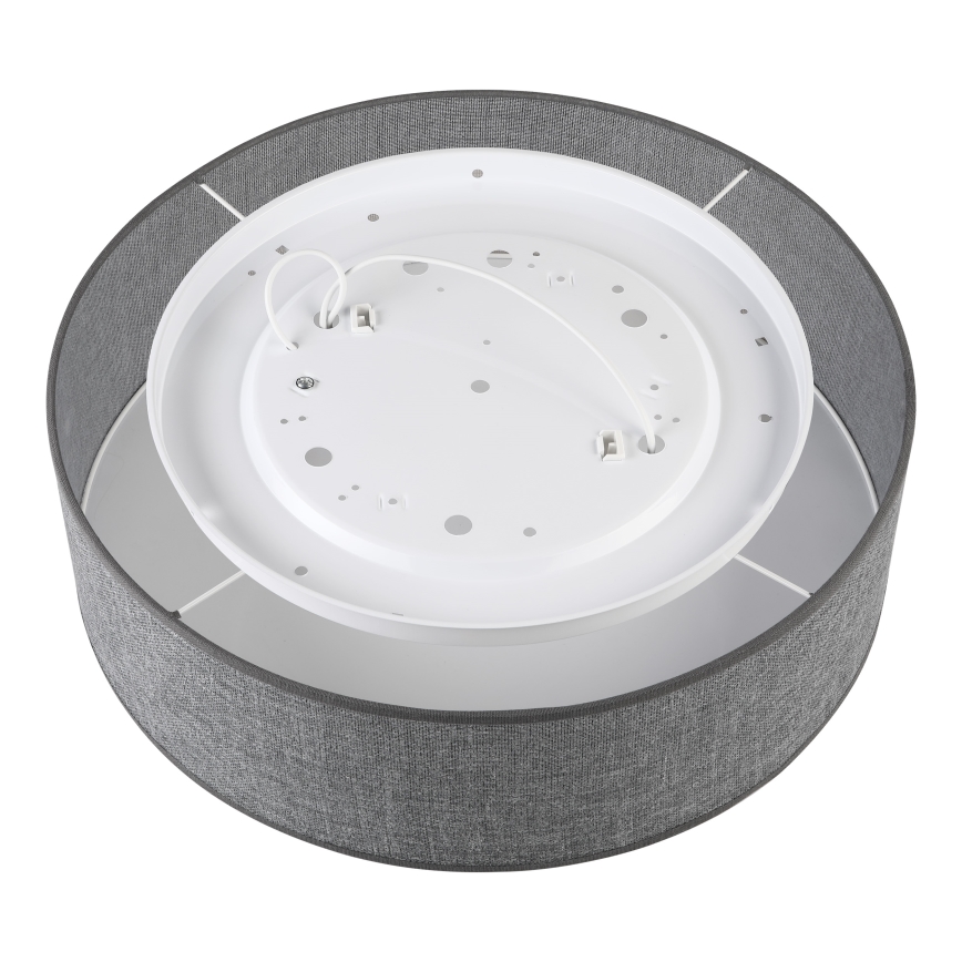 Loftlampe SIRJA 2xE27/15W/230V Ø 45 cm grå