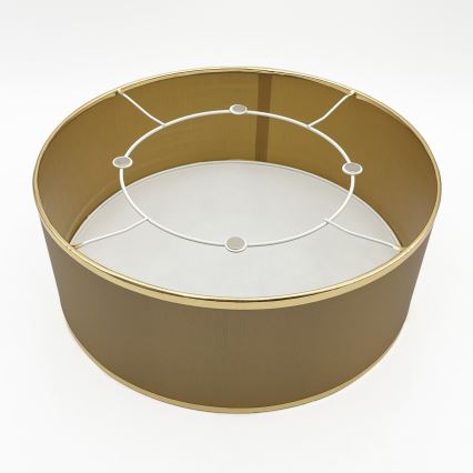 Loftlampe SIRJA DOUBLE 2xE14/15W/230V Ø 35 cm brun/guldfarvet