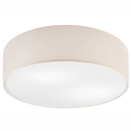 Loftlampe SIRJA DOUBLE 4xE27/15W/230V diameter 45 cm cremefarvet