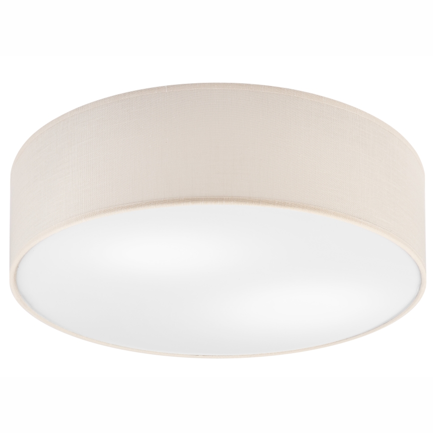 Loftlampe SIRJA DOUBLE 4xE27/15W/230V diameter 45 cm cremefarvet