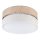 Loftlampe SIRJA DOUBLE BOHO 2xE14/15W/230V Ø 35 cm beige/creme