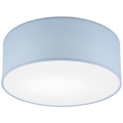 Loftlampe SIRJA PASTEL 1xE27/60W/230V diameter 35 cm blå