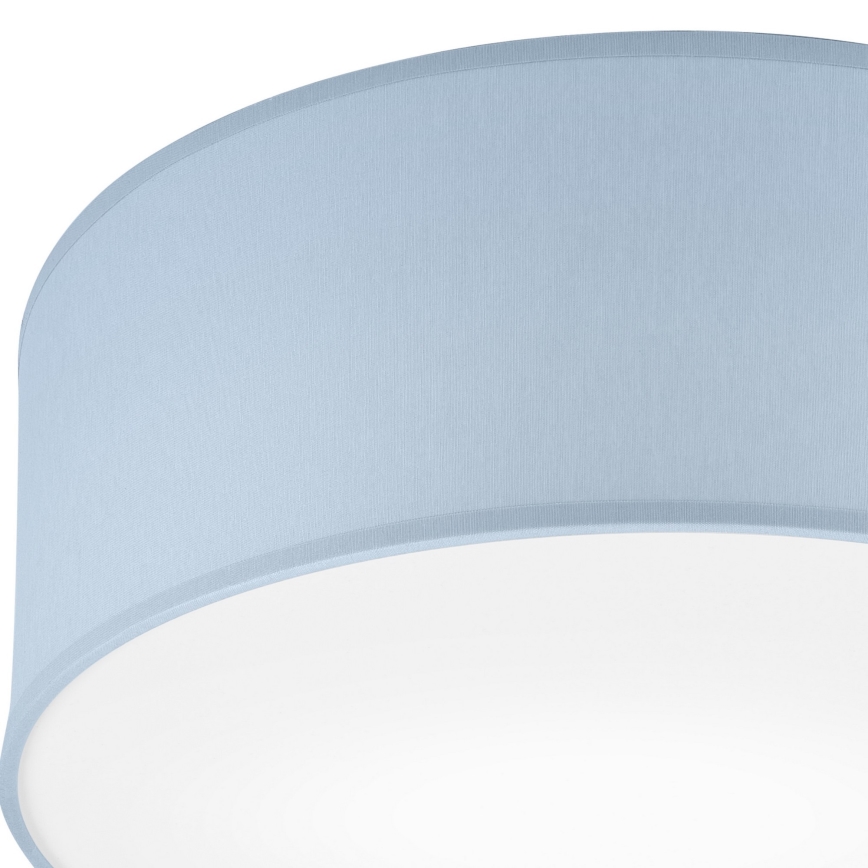 Loftlampe SIRJA PASTEL 1xE27/60W/230V diameter 35 cm blå