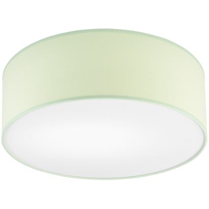 Loftlampe SIRJA PASTEL 1xE27/60W/230V diameter 35 cm grøn