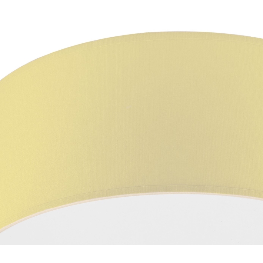 Loftlampe SIRJA PASTEL 1xE27/60W/230V diameter 35 cm gul