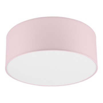 Loftlampe SIRJA PASTEL 1xE27/60W/230V diameter 35 cm lyserød