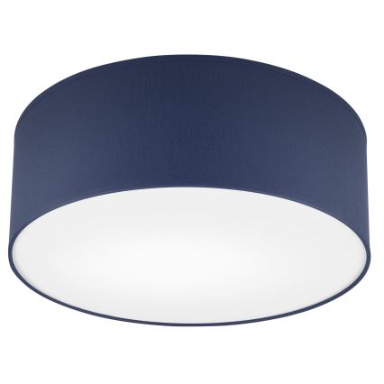 Loftlampe SIRJA PASTEL 1xE27/60W/230V diameter 35 cm mørkeblå